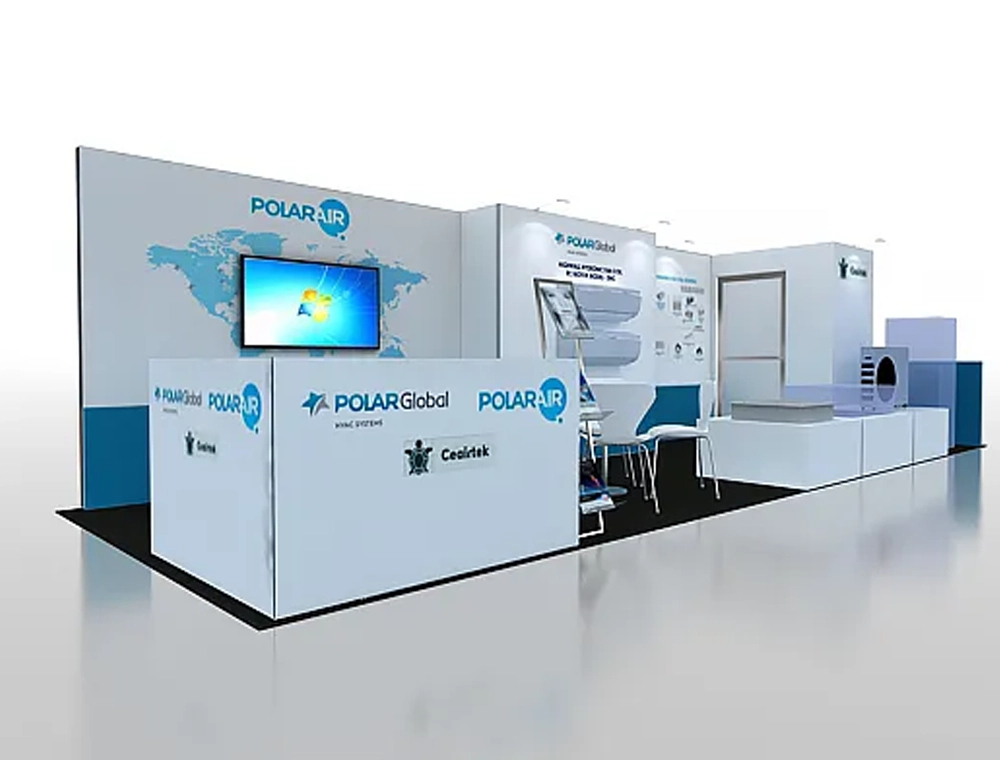 Affordable 10x30 trade show booth rental options